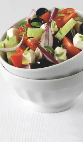 Řecký salát s octem