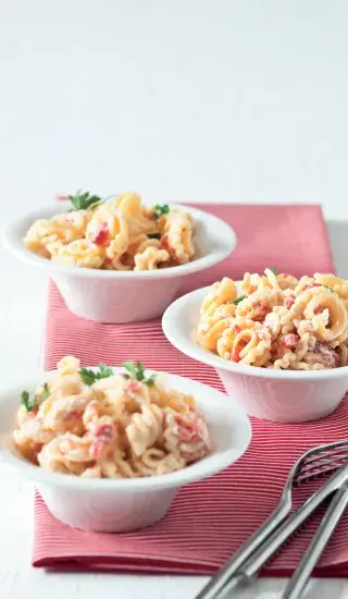 Omáčka bez vaření: ricotta & pečená paprika 