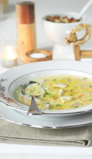 Vánoční rybí polévka