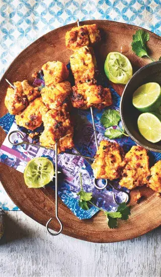 Rybí tikka s česnekem