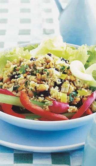 Křupavý cizrnový salát