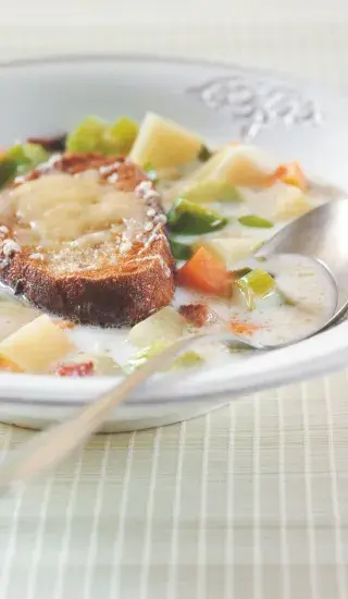 Savojská zeleninová polévka