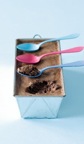 Dvojnásobně čokoládové semifreddo