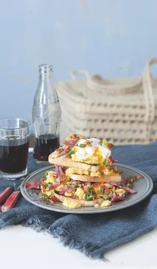 Sendvič s krémovou kukuřicí