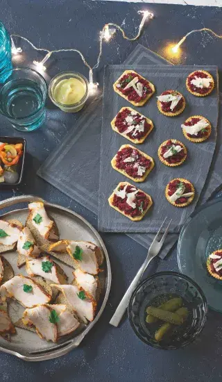 Krekry s řepovým pestem