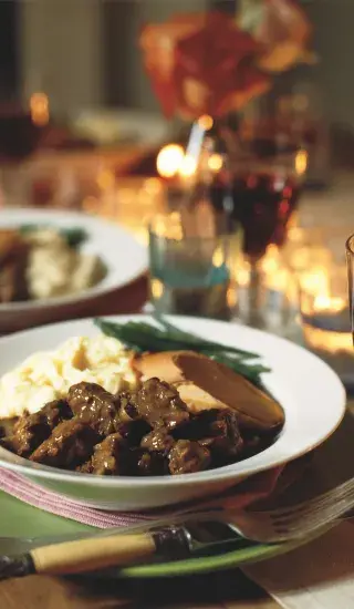 Bramborovo-fazolové pyré