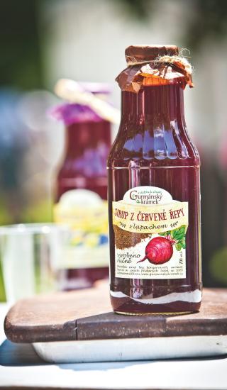 Sirup z červené řepy s lapachem