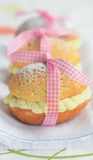 Sladká plněná vajíčka