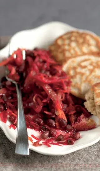 Sladká zelenina s azuki