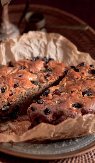 Sladký koláč s olivami