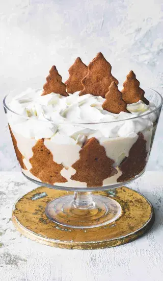 Slavnostní perníkový trifle