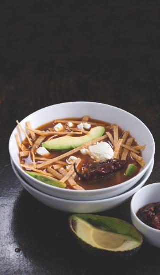 Sopa de tortilla