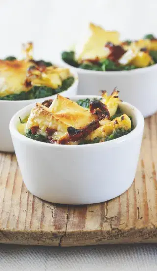 Špenátová hnízda