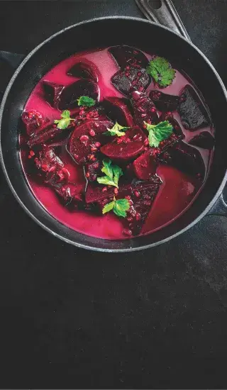 Srílanské řepné kari