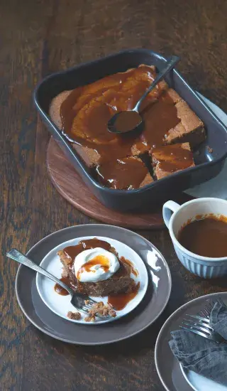Sticky toffee pudding - slavnostní verze