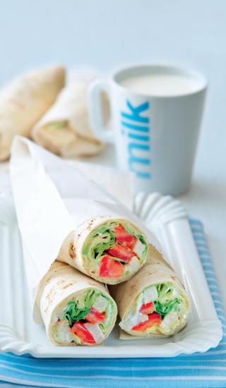 Svačinový wrap