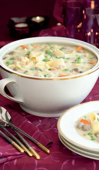 Sváteční kaldoun s dvojími knedlíčky