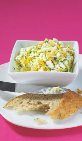 Sýrová pomazánka s pažitkou