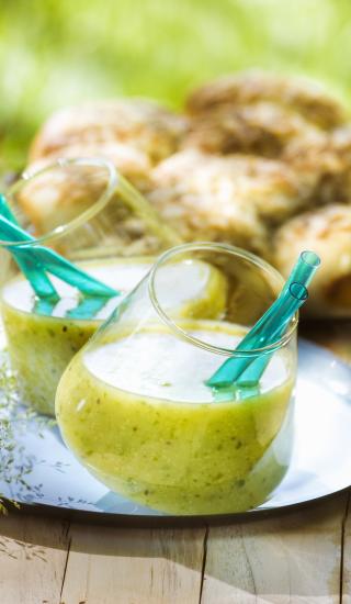 Jablečné smoothie se zeleninou