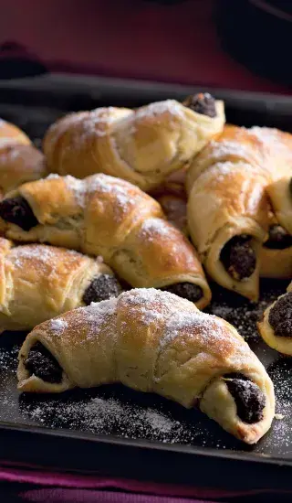 Tereziny loupavé rohlíčky s mákem