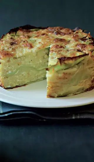 Těstoviny zapečené se zelím