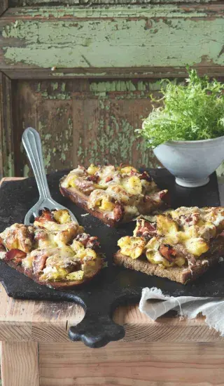 Toust à la tartiflette