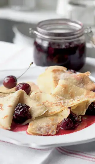 Jednoduchá třešňová marmeláda