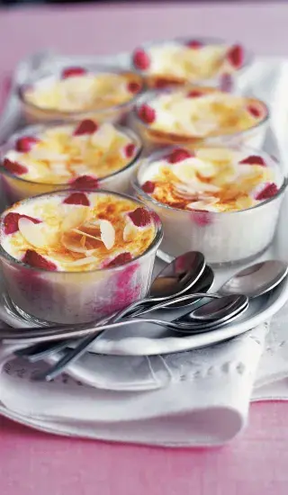 Gratinovaný tvaroh s jahodami