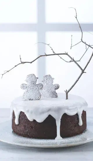 Vánoční dort inspirovaný Nigellou Lawson