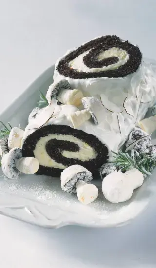 Vánoční roláda (poleno)