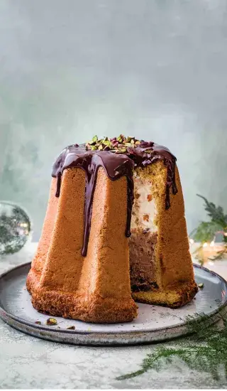 Vánoční semifreddo