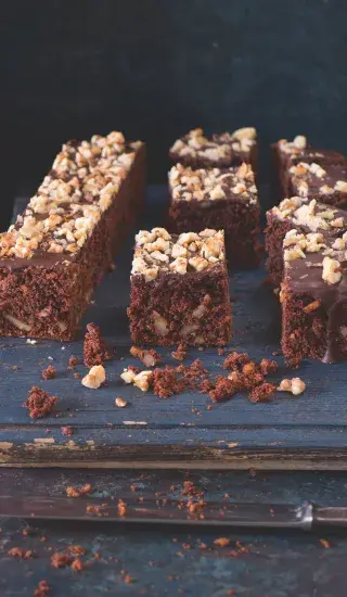 Veganská čokoládová buchta