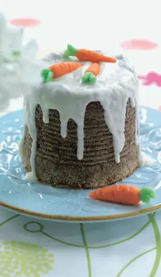 Velikonoční mrkvové dortíky