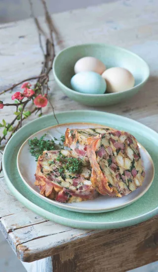 Velikonoční nádivka ve slaninovém kabátku