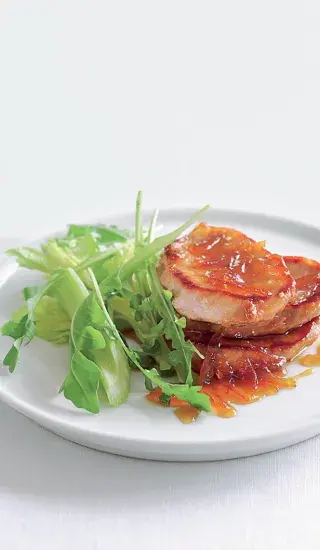 Vepřové medailonky nasladko