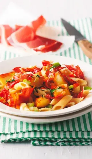 Penne à la minestrone