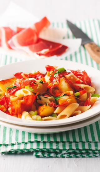 Penne à la minestrone