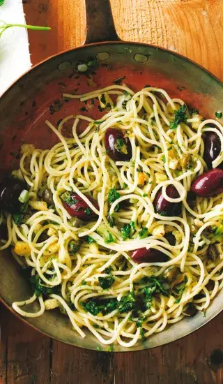 Aromatické špagety