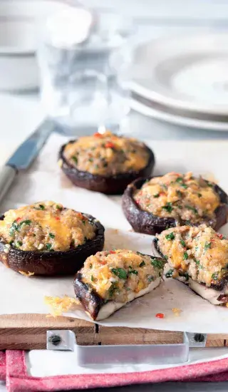 Zapečené portobello