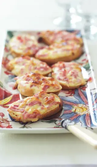 Zapékané sýrové chlebíčky