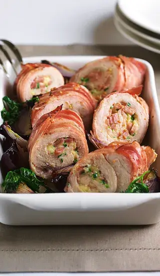 Závitek z krůtího masa