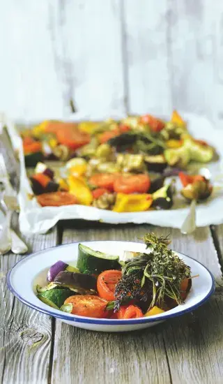 Zelenina pečená v troubě