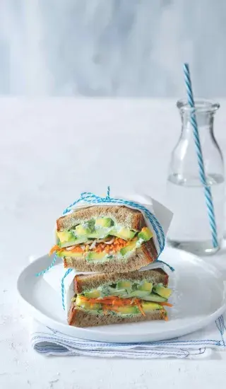 Zeleninový sendvič