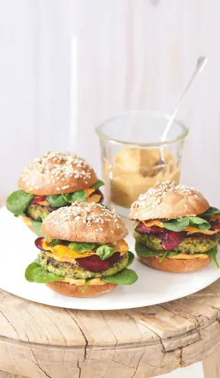 Vegetariánský burger