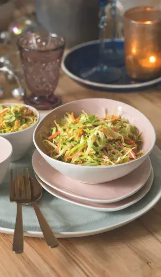 Zelný salát s mrkví