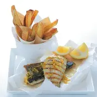 Jednoduché fish & chips Jednoduché fish & chips