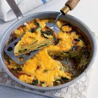 Frittata s cuketou a bramborami Frittata s cuketou a bramborami