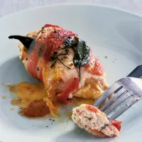 Kuřecí kapsa s kozím sýrem