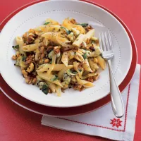 Těstoviny s plísňovým sýrem