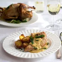 Bažant na sektu se smetanovou omáčkou